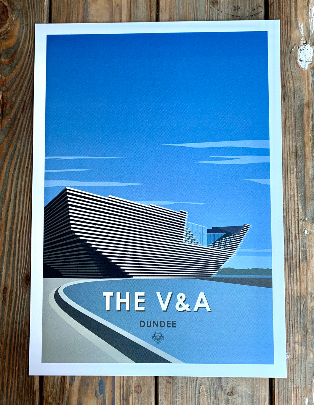 'The V&A' print