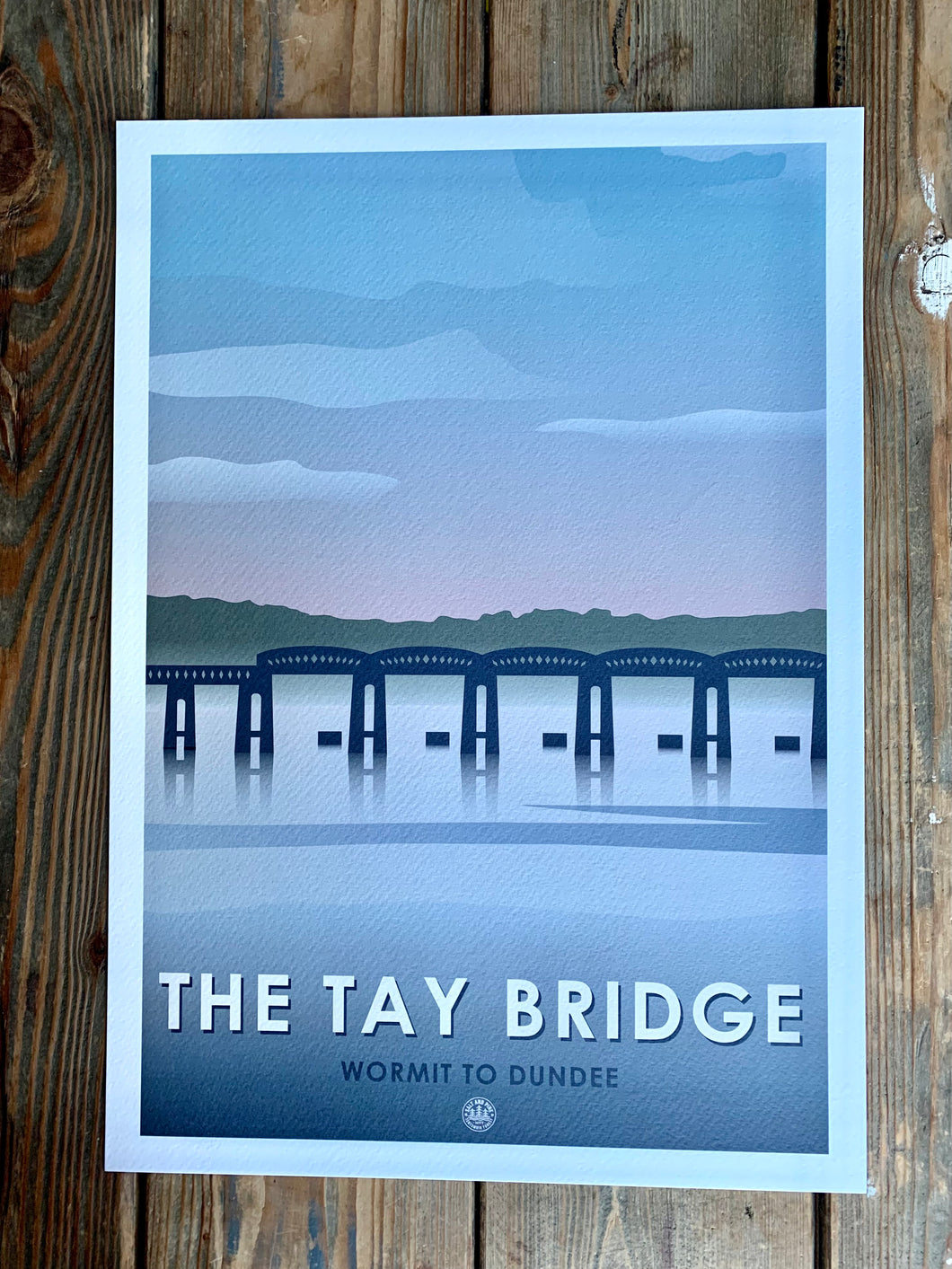 'The Tay Bridge' print