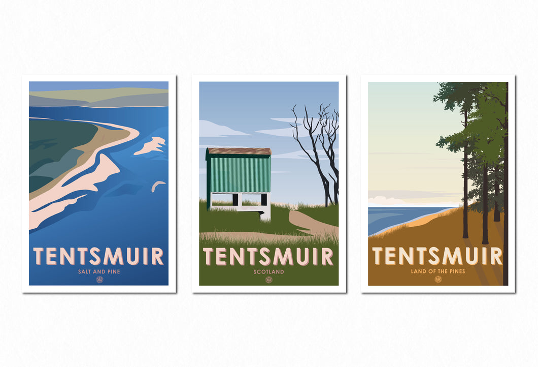Tentsmuir prints set