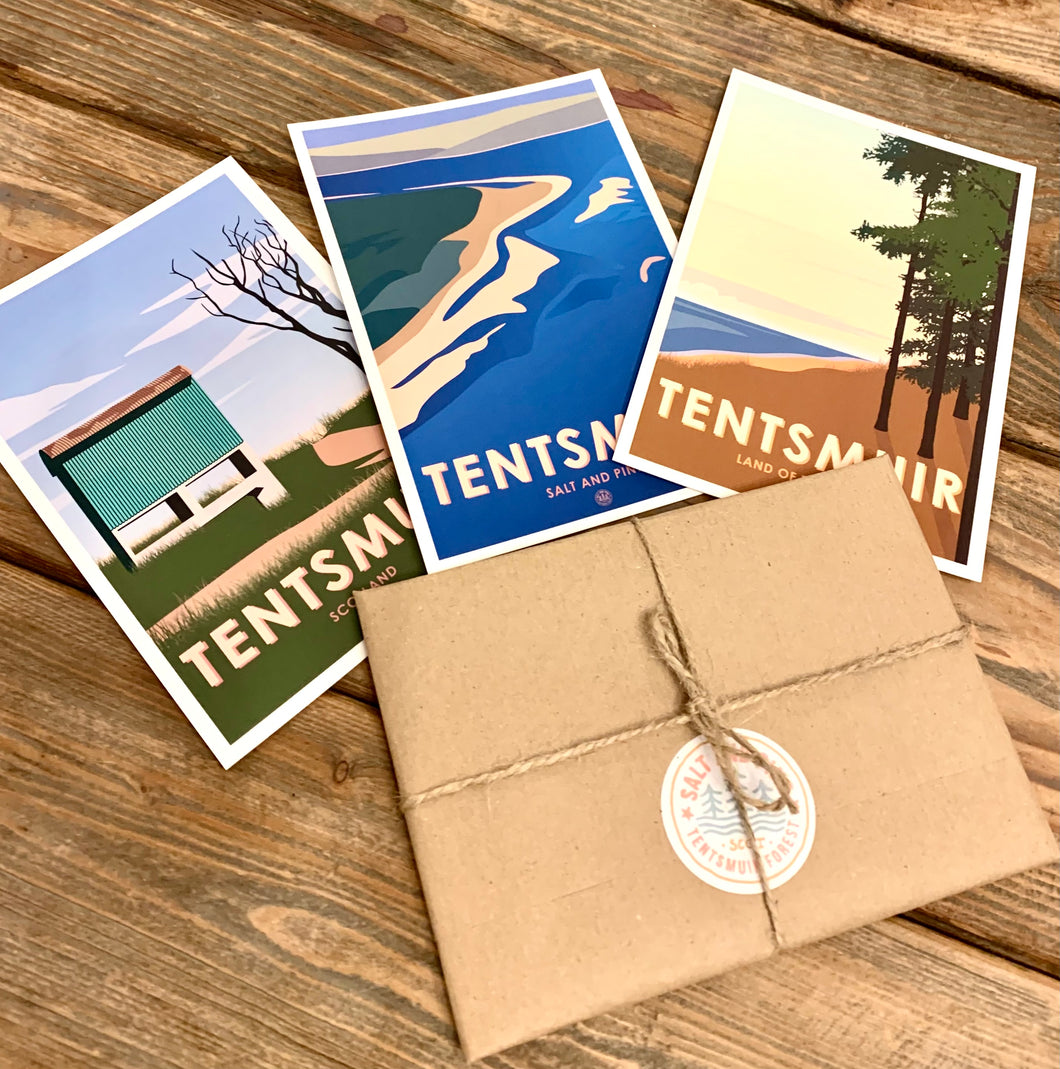 Tentsmuir Postcards (pack of 6, mixed)